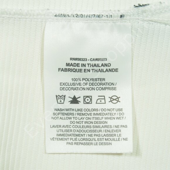 Nike Clemson Tigers Jacket Mens 3XL White Performance On Field Pullover Zip New - Picture 8 of 9